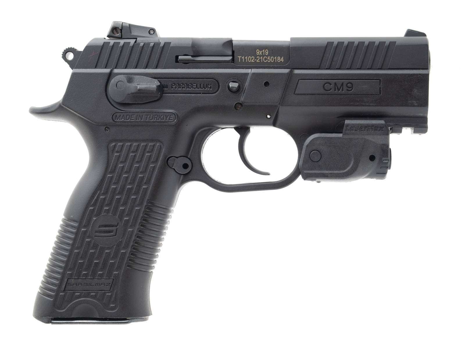 SAR CM9 G1 9MM 3.8” (2) 17 Round Mags, Laser Included