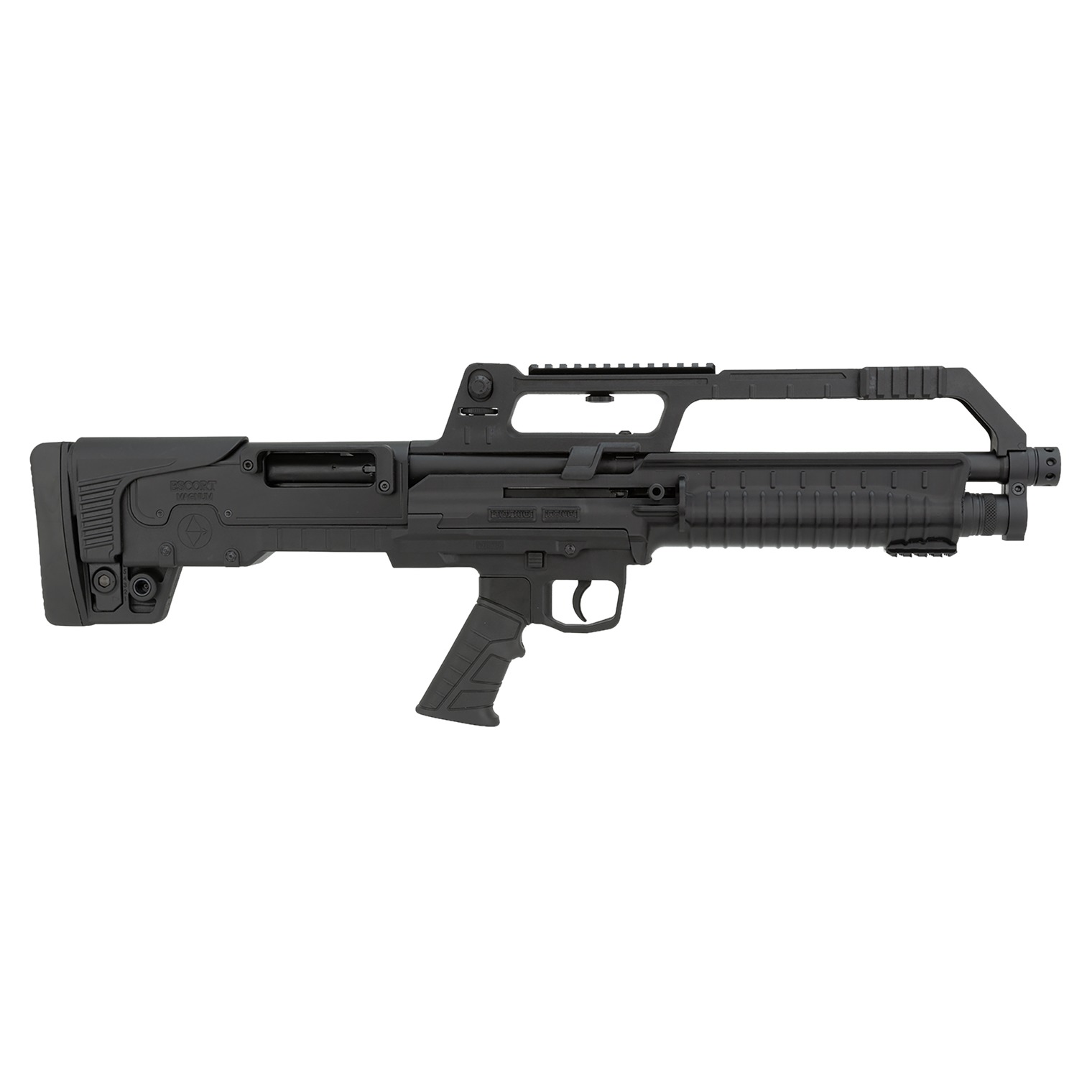 Escort HEBA41180001 BullTac SA 410 Gauge Semi-Auto 3” 5+1 18” Black Stainless Steel Barrel, Black Aluminum/Polymer Receiver w/Picatinny Rail, Black Bullpup Synthetic Stock, Black Grip
