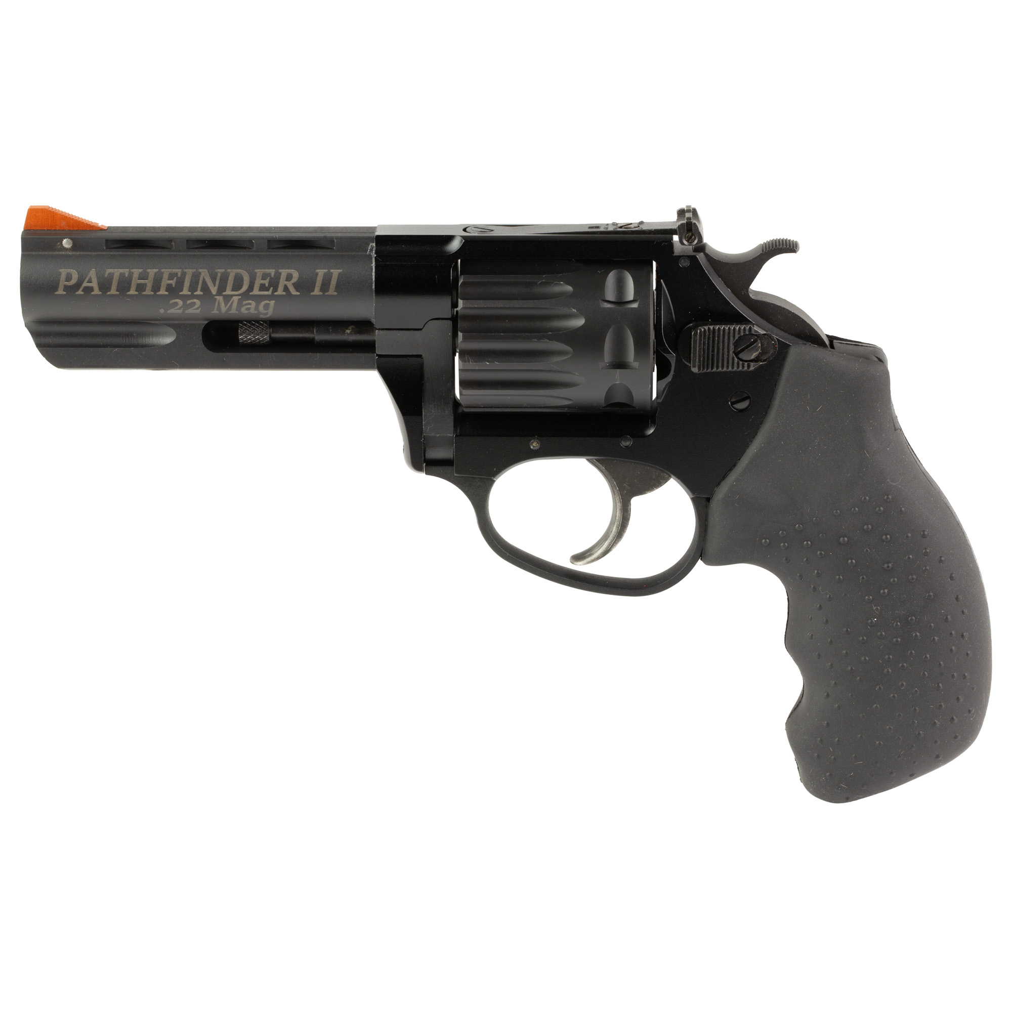 Charter Arms 12335 Pathfinder II Small Frame 22 Mag 8 Shot 3.50” Black Passivate Steel Barrel & Cylinder, Black Passivate Aluminum Frame, Black Rubber Grip, Exposed Hammer