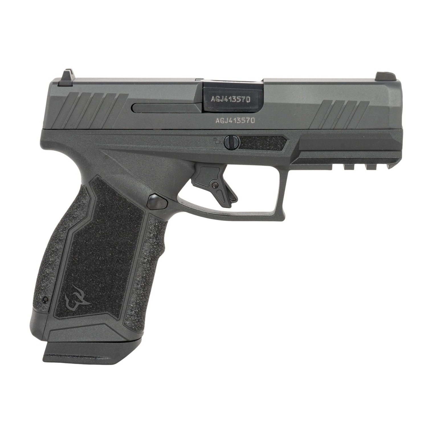 Taurus 1-GX4CR941-5X10 GX4 Carry Compact 9mm Luger 15+1 3.70” Satin Black DLC Barrel, Black Gas Nitride Alloy Steel Serrated Slide, Matte Black Stainless Steel Frame w/Picatinny Rail, Interchangeable