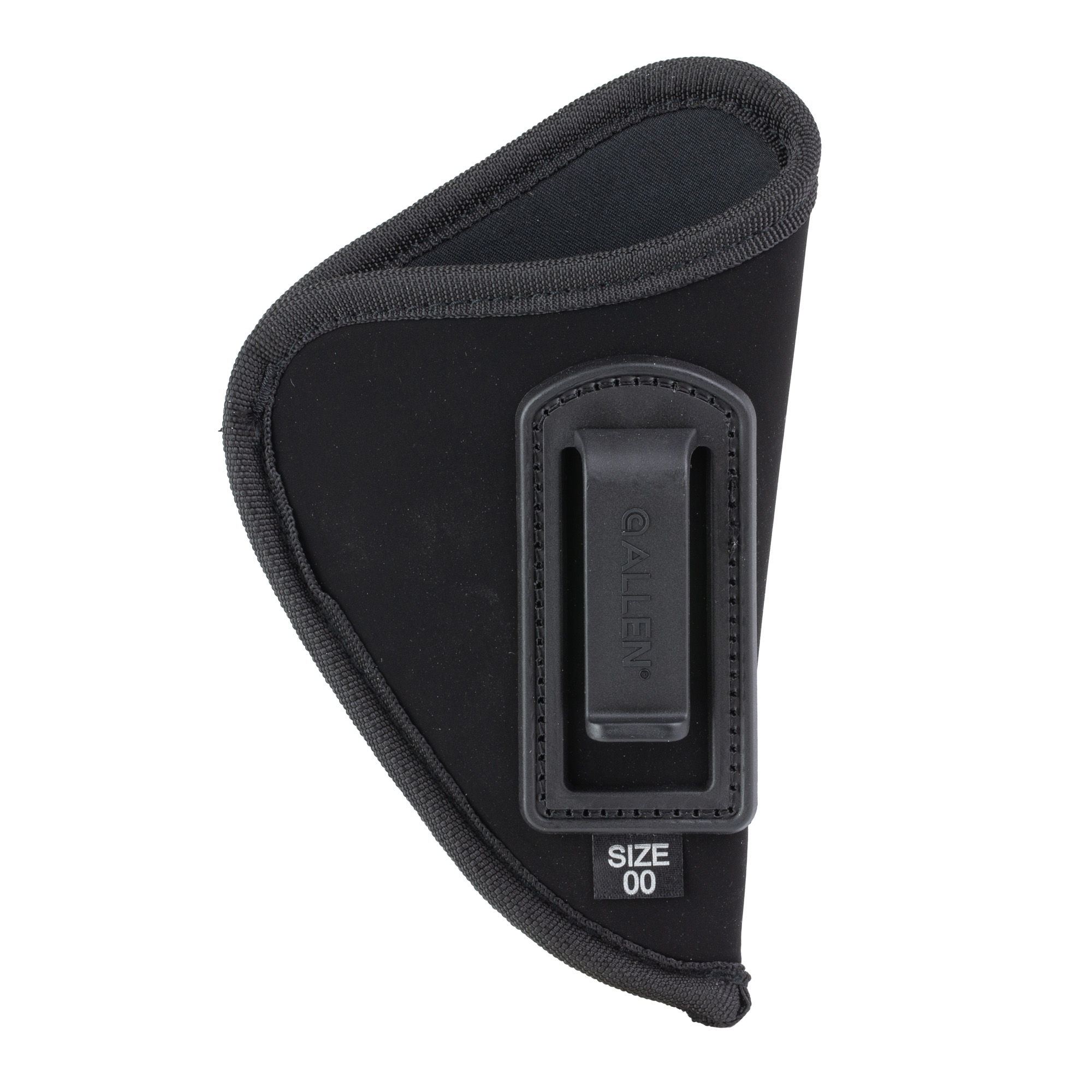 Allen 44600 Inside-The-Pant Conceal Carry Holster Size 00 IWB Black Ultrasuede Fabric, Fits Small/Medium DA Revolvers, Belt Mount Clip, Right Hand