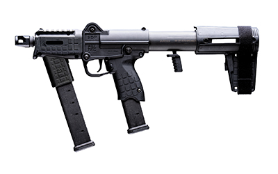Kel-Tec SDP9BLKT SDP9 9mm Luger 27+1 6” Threaded Barrel, Receiver w/ Picatinny Rail, Folding Pistol Brace, Polymer Grip
