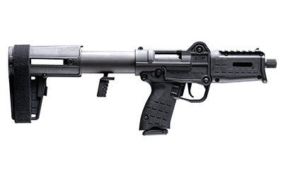 Kel-Tec SDP9BLK SUB SDP 9mm Luger 17+1 Threaded Barrel, Receiver w/Picatinny Rail, Folding Pistol Brace, Polymer Grip