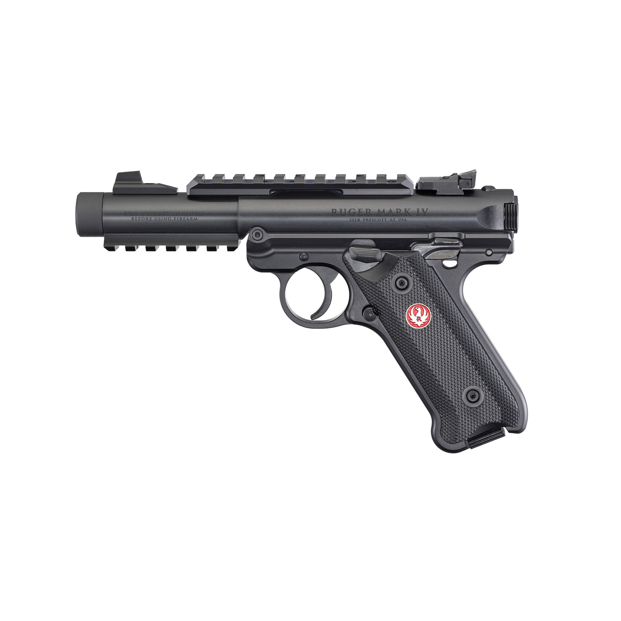 Ruger Mark IV Tactical 22 LR 4.40" 10+1 Blued 40150 736676401505