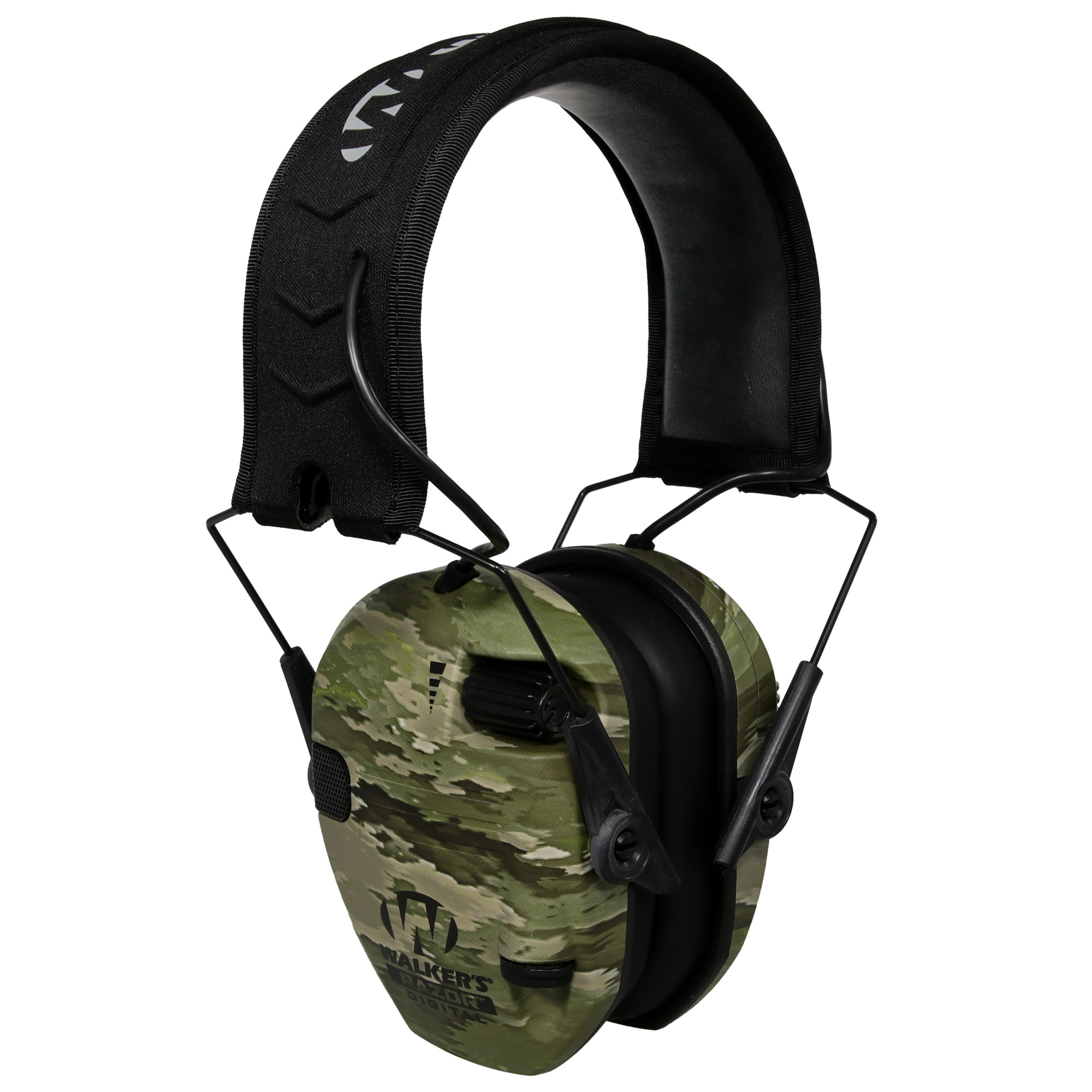 Walker’s GWPDRSEMAIX Razor PRO Digital Electronic Muff Polymer 23 dB Over the Head ATACS-IX Camo/Black Adult