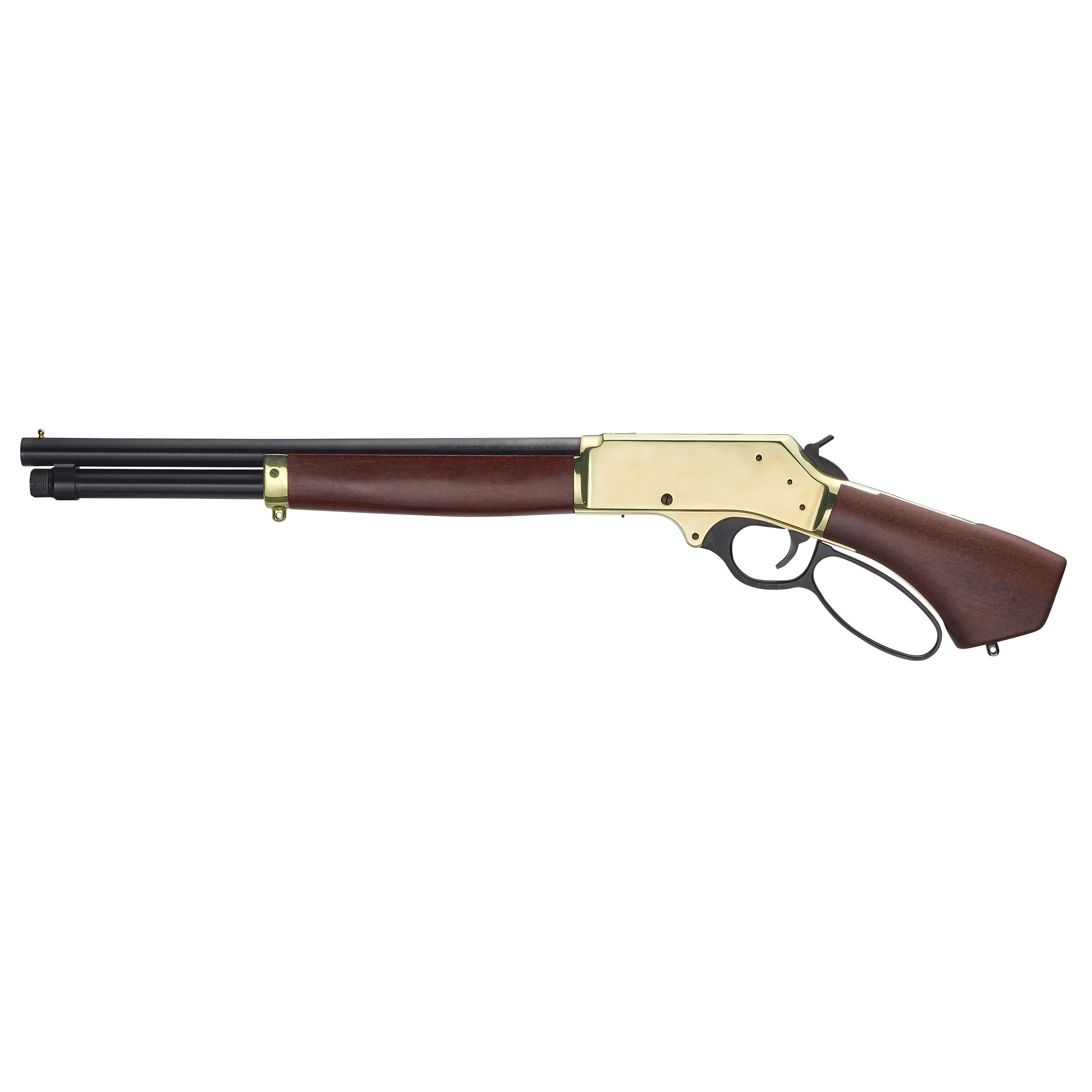 Henry H018BAH410 Axe 410 Bore 5+1 15.14” Blued Barrel, Fixed American Walnut