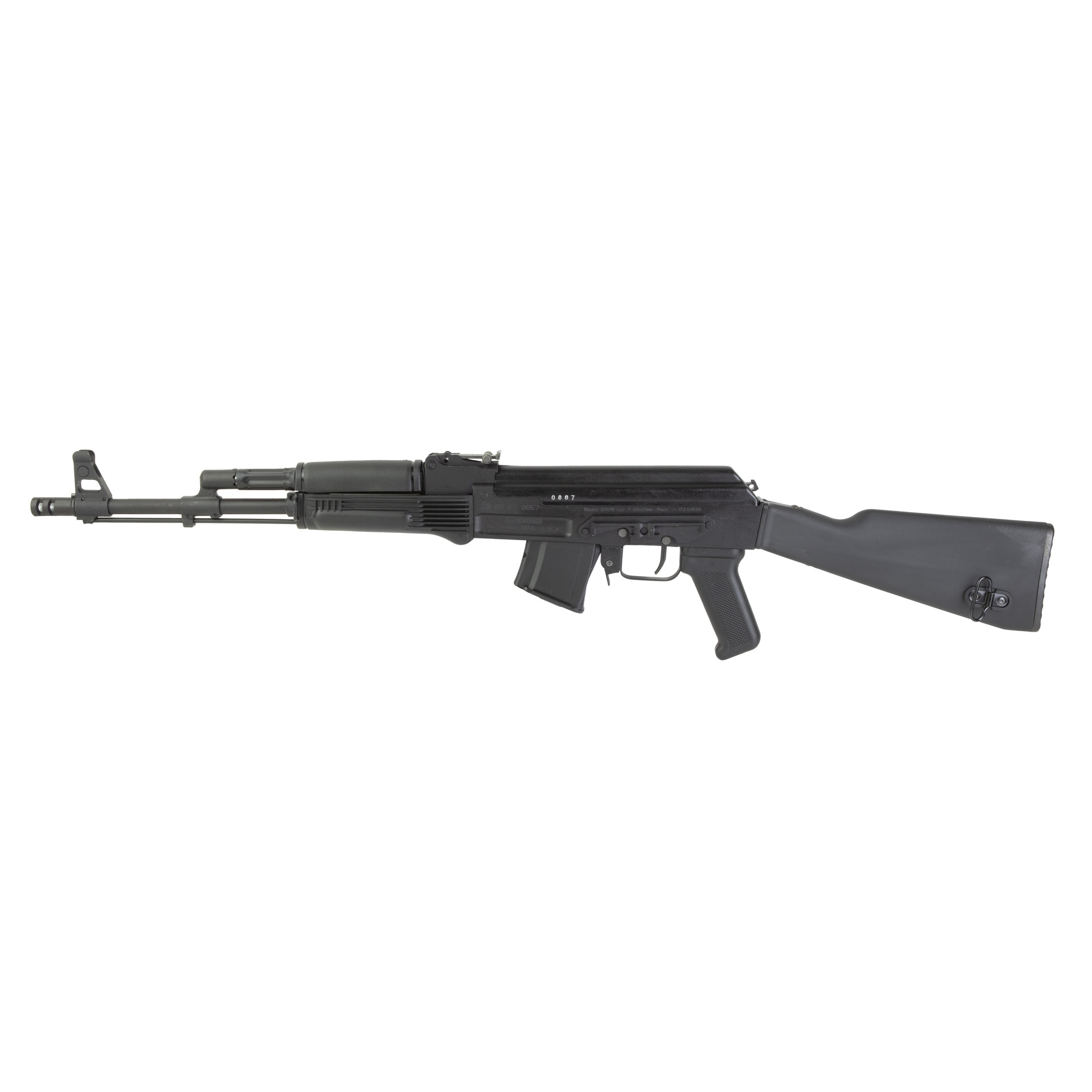 Arsenal SAM7R62 SAM7R 7.62x39mm 10+1 16.25”, Black, Polymer Furniture, Muzzle Brake, Ambi Safety, Enhanced FCG, Adj. Sights, Includes Cleaning Kit & Sling