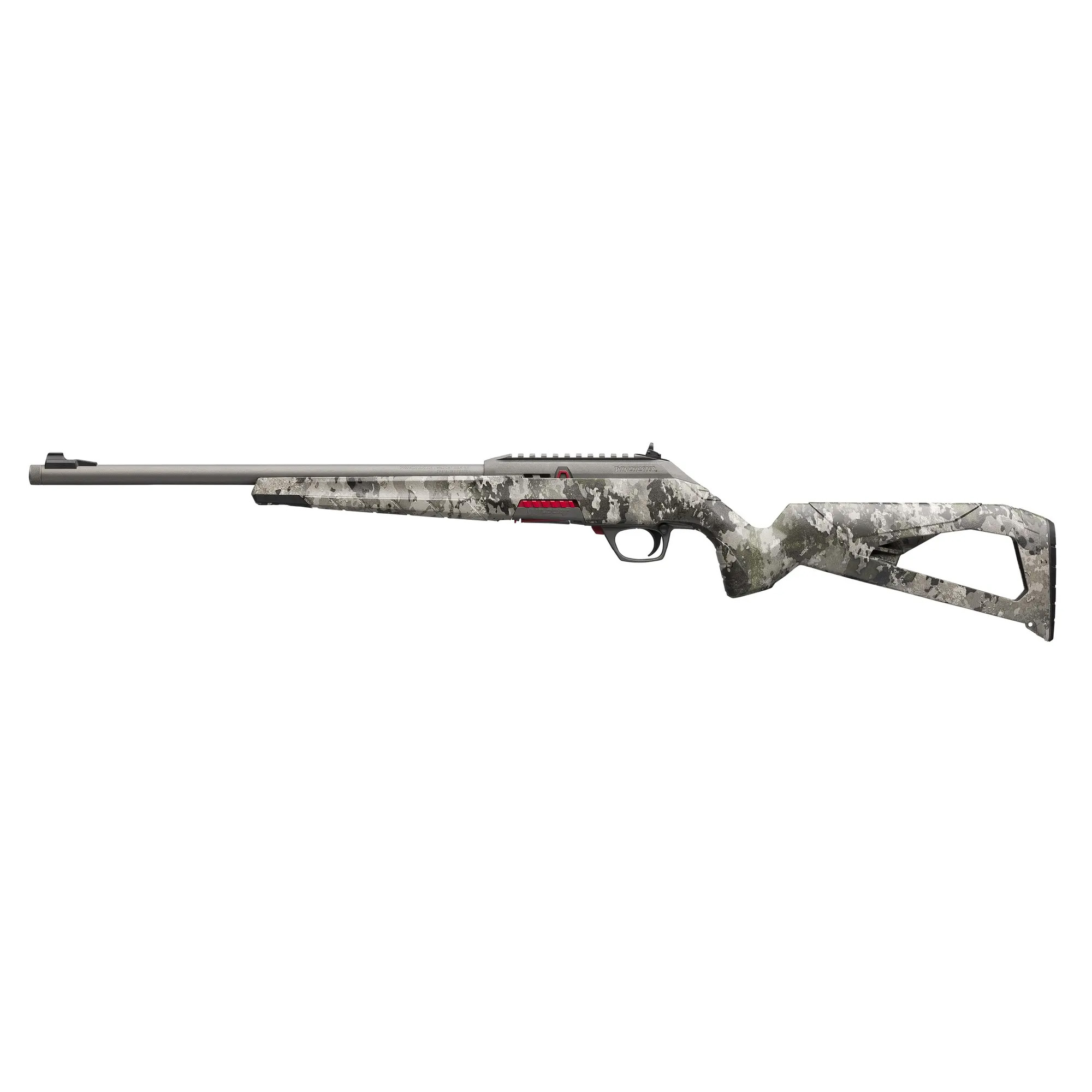 Winchester Repeating Arms 521141102 Wildcat SR Full Size 22 LR 10+1 16.50” Gray Perma-Cote Threaded Sporter Barrel, Picatinny Rail Gray Perma-Cote Polymer Receiver, TrueTimber VSX Skeletonized Synthet