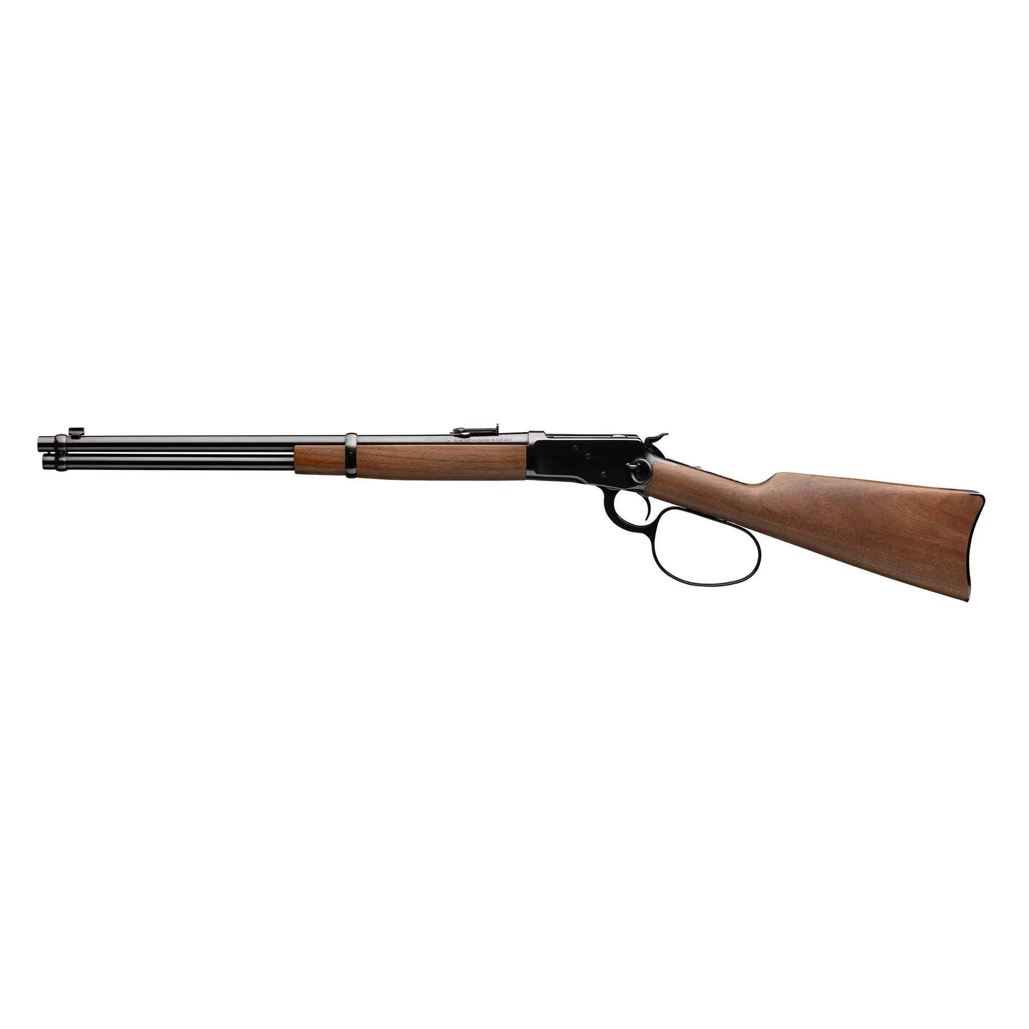 Winchester Guns 534190137 Model 1892 Large Loop Carbine 357 Mag 10+1 Cap 20” Brushed Polish Blued Rec/Barrel Satin Walnut Fixed Straight Grip Stock Right Hand (Full Size)