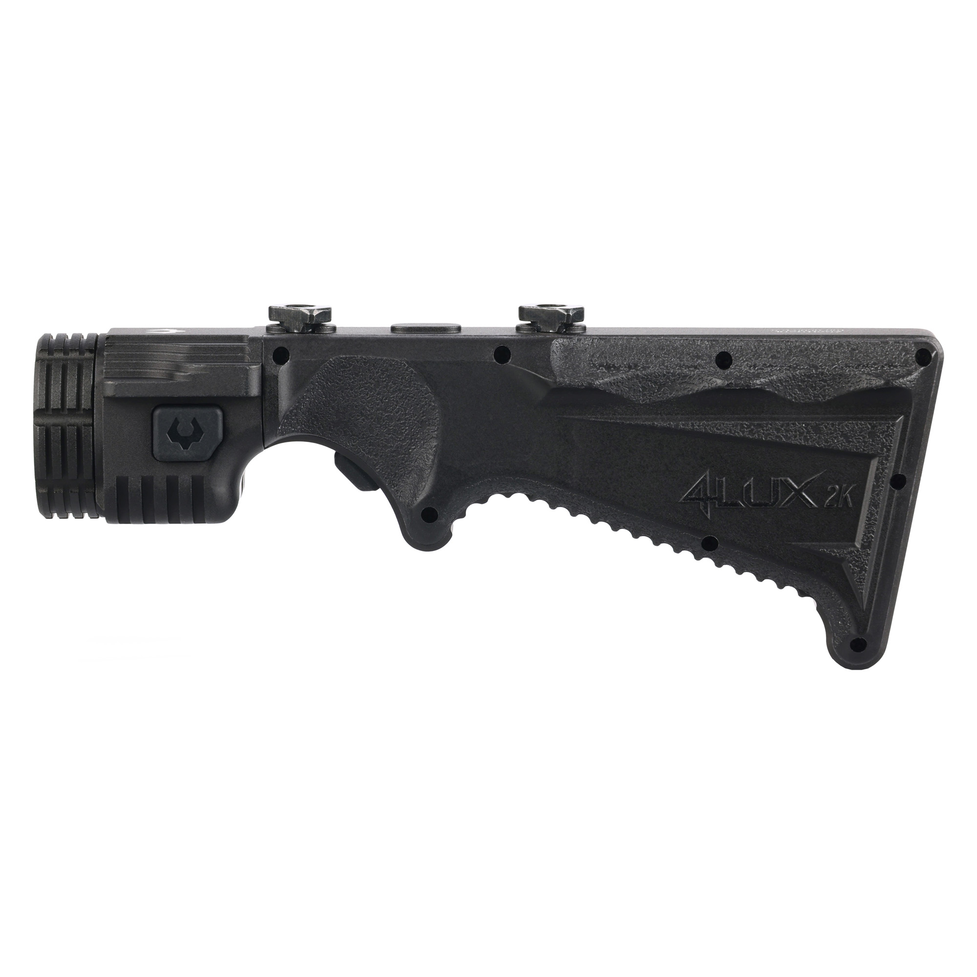 Viridian 9120090 4LUX 2K Grip Light with Green Laser Black 2000 Lumens White LED/Green Laser