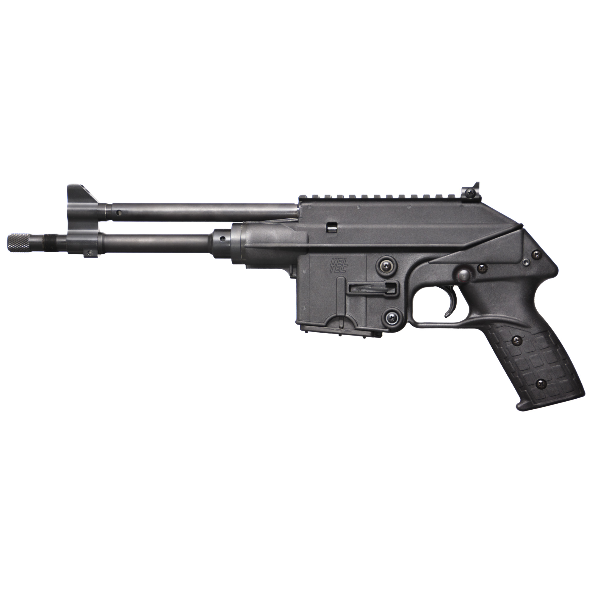 Kel-Tec PLR16BLK PLR16 5.56x45mm NATO 10+1 9.20” Black Steel Barrel & Receiver, Black Polymer Grips