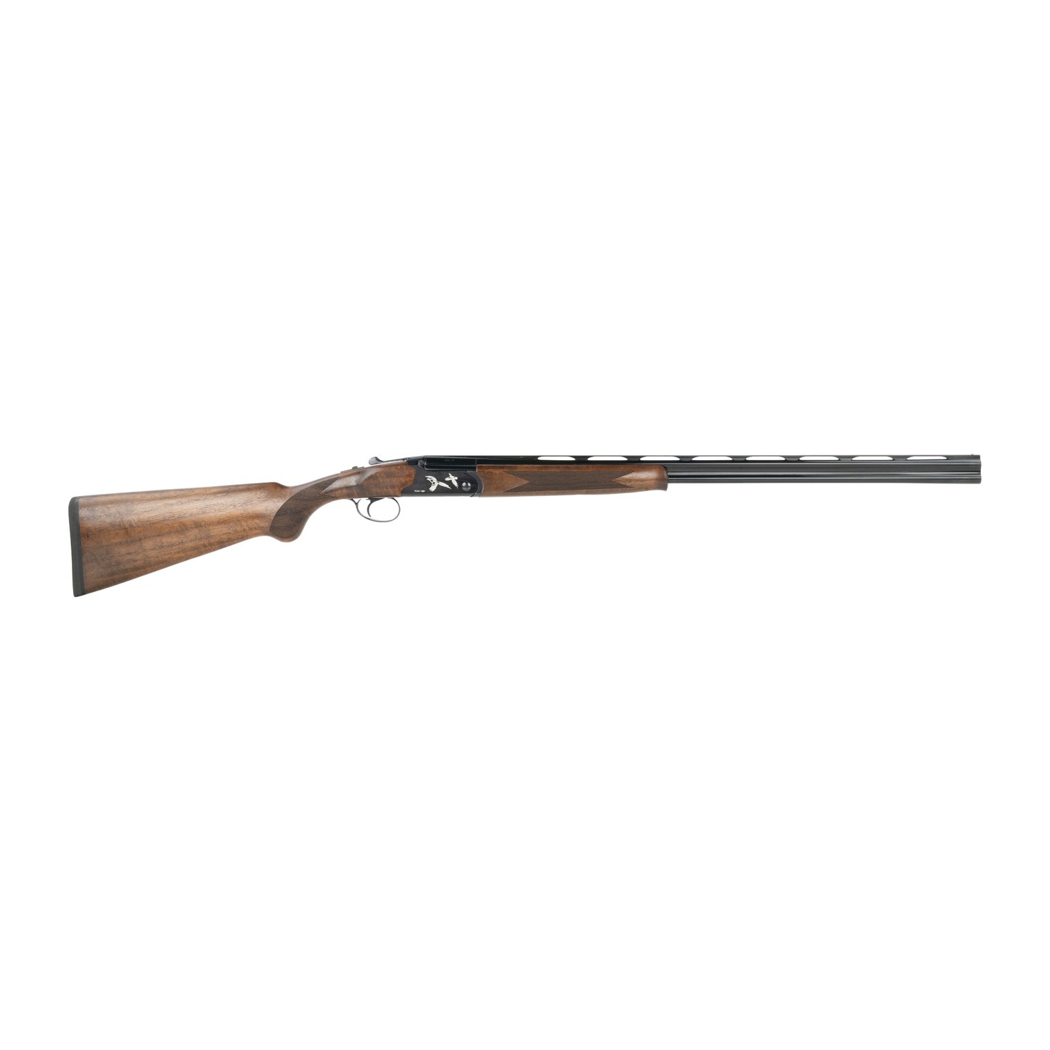 Dickinson LLC Hunter Light 410 Gauge Break Open 3” 2rd 28” Black Vent Rib Over/Under Barrel, Matte Black Aluminum Receiver, Prince of Wales Turkish Walnut Stock