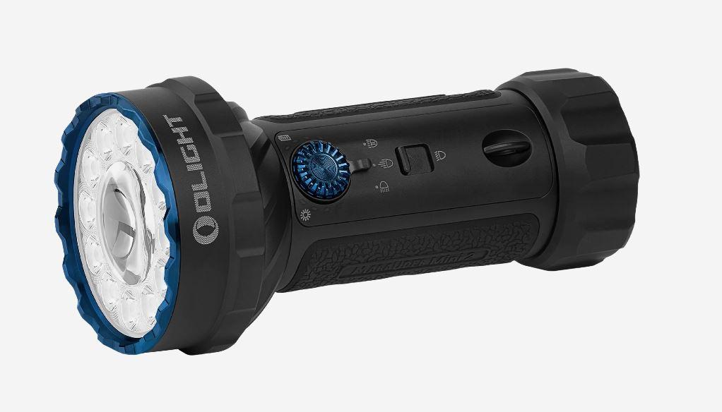 Olight Marauder Mini 2 10,000 Lumen Ultra Bright Long Throwing Flashlight (MARAUDERMINI2-BK)