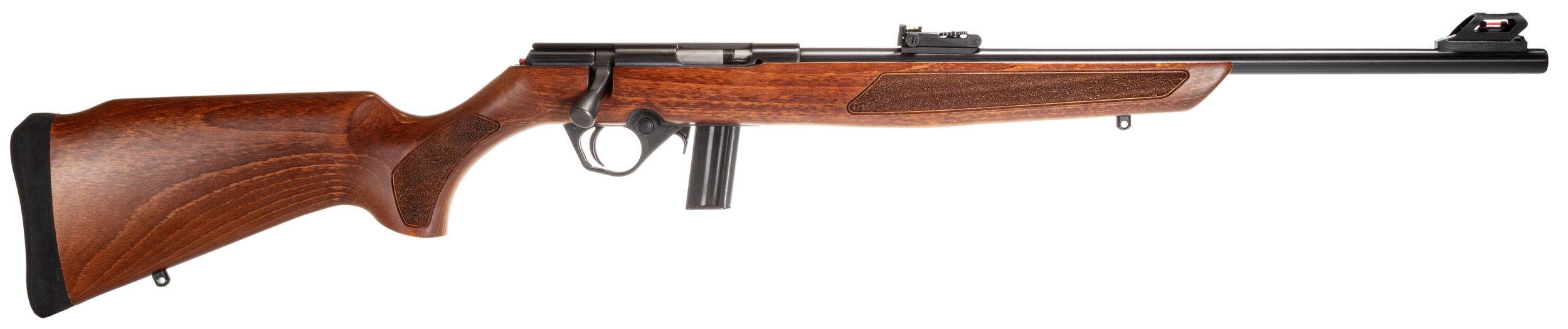 Rossi RB22 Bolt-Action Rifle RB22L1811WD, 22LR, 18", Wood Stock, Blued Receiver, 10 Rds