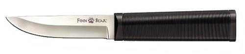 Cold Steel Finn Bear 4" Fixed 4116 SS Straightback Plain Edge Blade Poly B