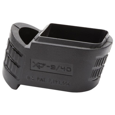 Springfield Armory XDM5001C Backstrap Sleeve made of Polymer with Black Finish & 1 Piece Design for 9mm Luger, 40 S&W Springfield XD-M Compact with #1 Backstrap