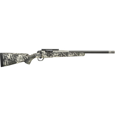 Springfield Armory BAB92465PRCCFY 2020 Boundary 6.5 PRC 3rd 24" Tactical Gray Cerakote Model 2020 Stainless Steel Receiver Rogue Camo Carbon Fiber Stock