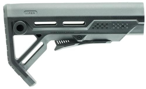 Strike MOD1 Stock, Black, Fits AR Rifles