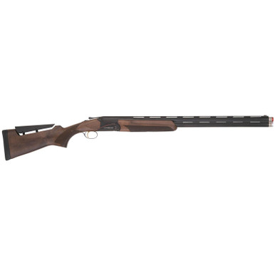 TriStar 33180 Cypher Sporting 12 Gauge Break Open 3" 2rd 30" Blued Ported Over/Under Vent Rib Barrel, Blued Steel Receiver, Adj Comb Turkish Walnut Stock, Ambidextrous