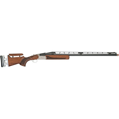 TriStar 35412 TT-15A Top Single Full Size 12 Gauge Break Open 2.75" 1rd 34" Blued Vent Rib Barrel, Silver Steel Receiver, Adj Comb Walnut Stock, Ext Beretta/Benelli Choke Tubes, Right Hand