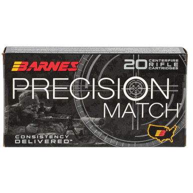 Barnes Bullets 30742 Precision Match 260Rem 140gr Open Tip Match Boat Tail 20 Per Box/10 Case