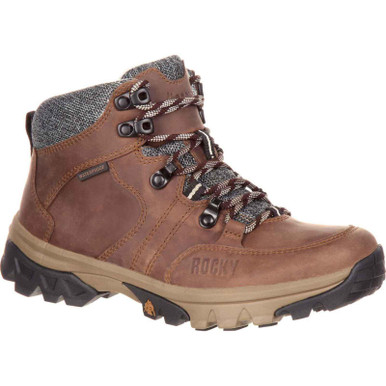 Rocky Women's RKS0301 Mid Calf Boot, Brown, 8.5 M US