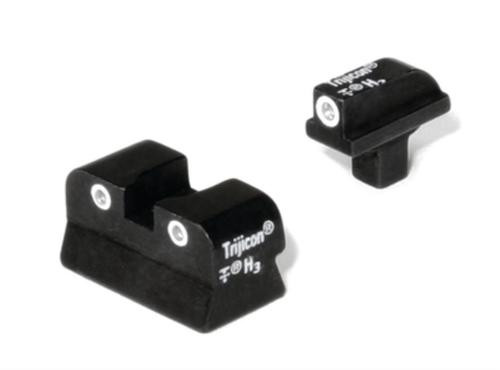 Trijicon Bright & Tough NS, .125 Tang Colt Govt/1911 Para P10/P14 3Dot Tr