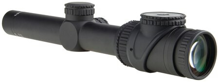 Trijicon Accupoint 1-6X24 Riflescope, Bac Red Triangle Post Reticle 30Mm Tube