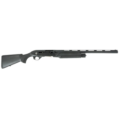 MAC 21000157 2 3-Gun 12 Gauge 3" 3+1 24", Black, Synthetic Furniture, Fiber Optic Sight, Oversized Controls, 3 Chokes
