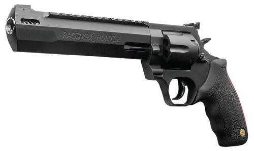 Taurus Raging Hunter Pack, .44 Mag 8.375" Barrel, 6rd, Matte Black, Rubber Grips, Deluxe Case