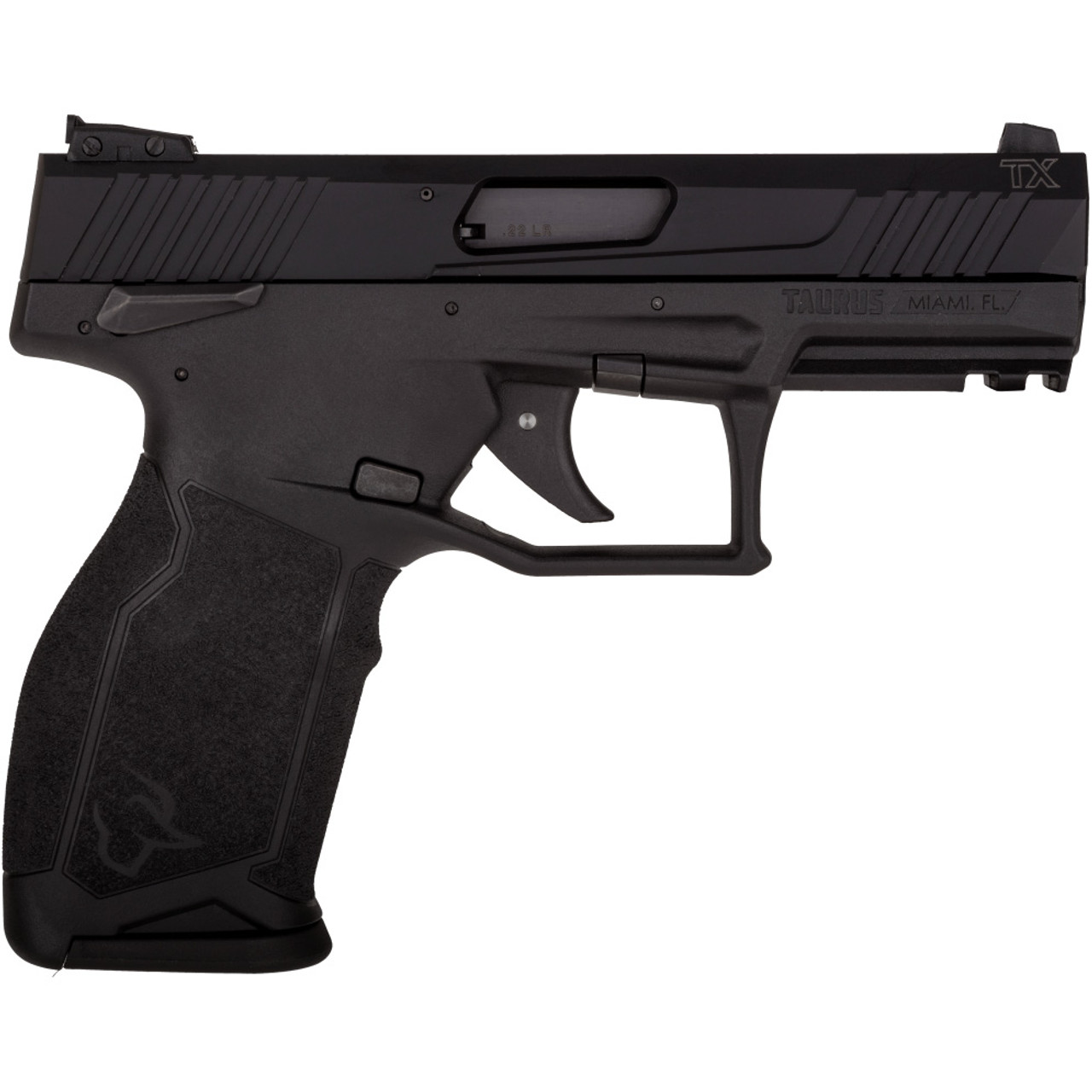 Taurus TX22 .22 LR Semi Auto Pistol 4.1″ Threaded Barrel 16 Rounds Adjustable Rear Sight #1-TX22141