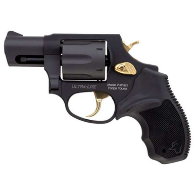 Taurus 856 38 Special 2" Barrel Black Rubber Grip Gold Accents 6rd