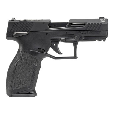 Taurus 1-2TX22P341-15 TX22 T.O.R.O. 22 LR 15+1 4.10" Matte Black Steel Barrel, Black Hard Coat Anodized Optic Ready/Serrated Slide, Black Polymer Frame w/Picatinny Rail, Textured Grip