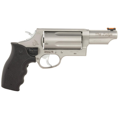 Taurus 2-441039MAGVL Judge w/Laser Compact 45 Colt (Long Colt)/410 Bore 3" Chamber 5rd 3" Stainless Steel Barrel, Cylinder & Frame, Viridian Laser, Transfer Bar Safety