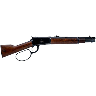 Heritage Mfg RH92044121 92 Ranch Hand 44 Mag 5+1 12" Black Oxide Alloy Steel Barrel, Black Oxide Alloy Steel Receiver, Hardwood Fixed Stock