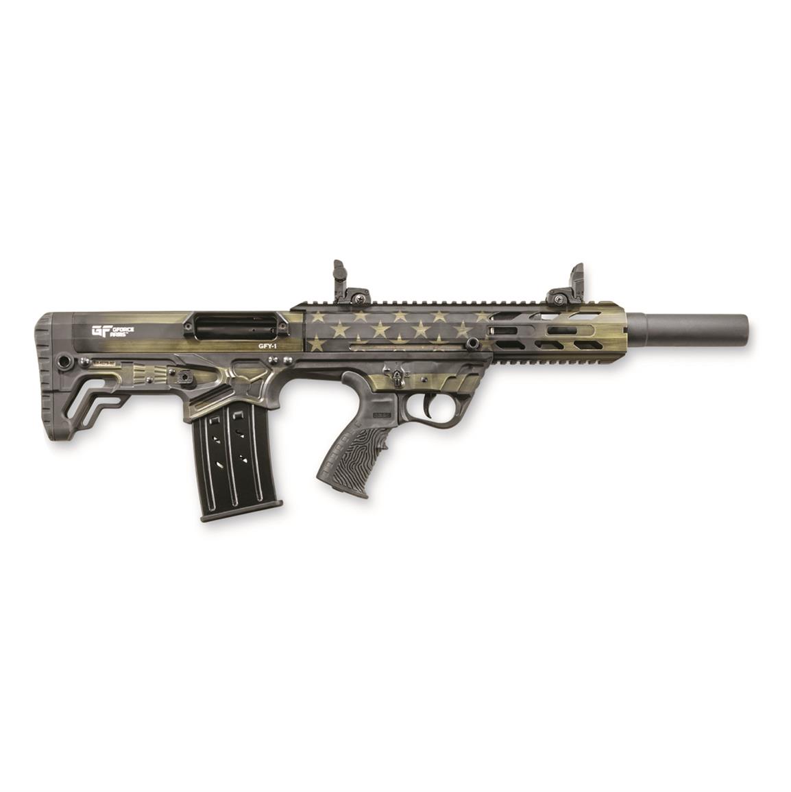 G Force Arms GFY1 12ga 18.5″ Barrel 3″ Chamber Cerakote Bazooka Green #GFY1-BZUSA