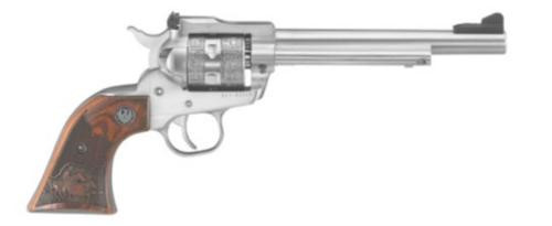Ruger Single-Six TALO Exclusive 22 LR/22 Magnum, 6.5" Barrel, Stainless Steel Frame, Engraved Cylinder/Wood Grip, 6rd