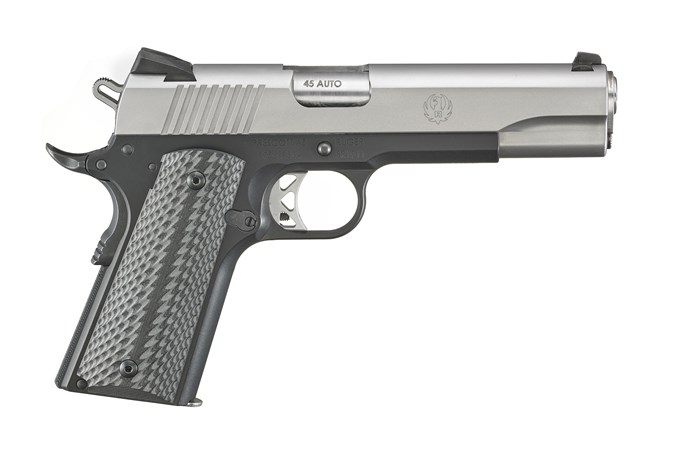 Ruger SR1911 .45 ACP Semi Auto Pistol 5″ Stainless Steel Barrel 8 Rounds Two Tone #6792