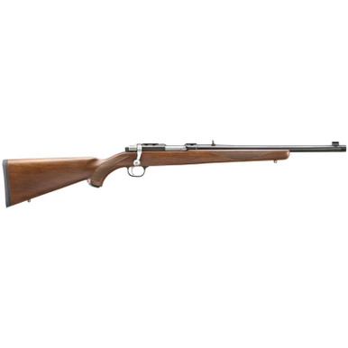 Ruger 7428 77/44 44 Rem Mag 4+1 16.60" Blued Threaded Barrel, Blued Alloy Steel Receiver w/Integral Scope Mount, American Walnut Fixed Wood Stock