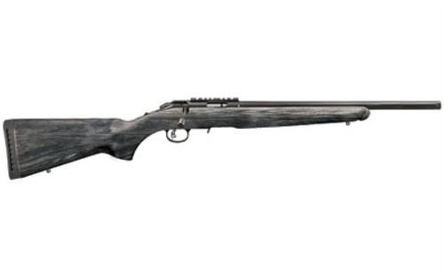Ruger American Rimfire 22LR, 18" Threaded Barrel Black Laminate Stock10 Rd Mag