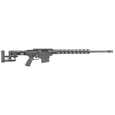Ruger 18048 Precision 6.5 Creedmoor 10+1 20" Black Threaded Barrel, Black Picatinny Rail Aluminum Receiver, Precision MSR Synthetic Stock, Black Polymer Grip