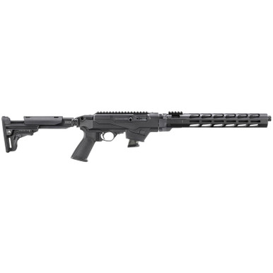 Ruger 19141 PC Carbine *State Compliant 9mm Luger 10+1 16.12" Threaded/Fluted Barrel, Black, Reversible Folding Stock, M-LOK Handguard, Optics Mount