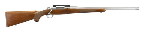 Ruger Hawkeye Hunter 6.5 Creedmoor, 22" Barrel, American Walnut, Satin Stainless, 4rd