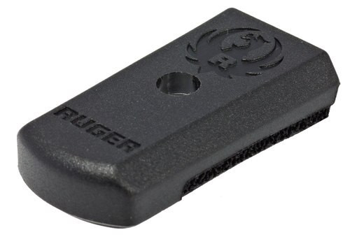 Ruger Floorplate Compatible With Ruger LCP II 6-Round Magazine, Flush Fit, Black Polymer