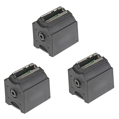 Ruger 90979 BX-1 Value Pack 10rd Rotary 22 LR Fits Ruger 10/22 Black Plastic Left Hand 3 Pack