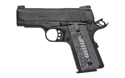 Girsan MC1911SC .45 ACP, 3.4" Barrel, Optics Ready, G10 Grips, Black, 6rd