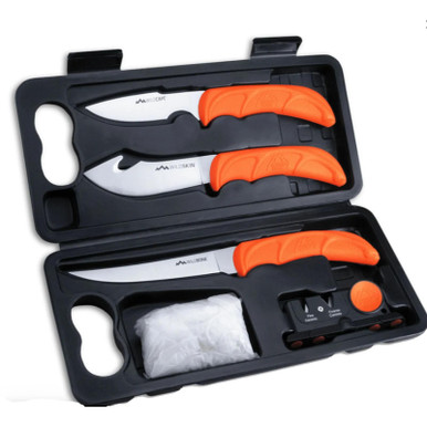 Wildlite Knives 3-Pack with Sharperner and Roll Pack