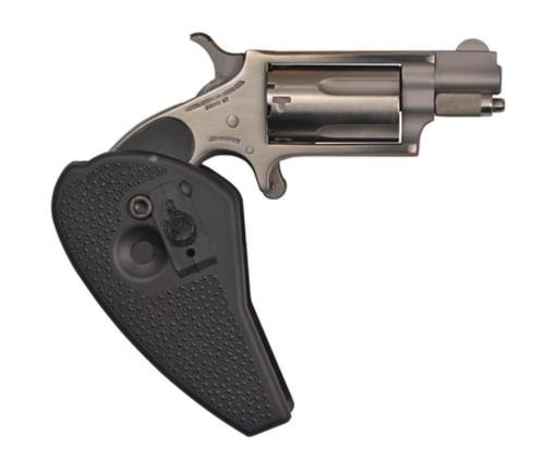 NAA 22 Combo 22LR/22 Mag 1.12" 5rd Black Holster Grip Matte SS