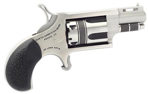 North American Arms NAA Wasp Limited Edition, 22 LR, 1.125", 5rd, Black Rubber Grip, SS