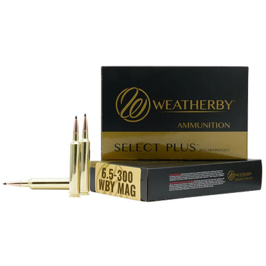 Weatherby B653127LRX Select Plus 6.5-300WthbyMag 127gr Barnes LRX Lead Free 20 Per Box/10 Case